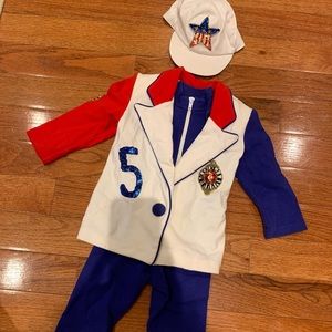 Vintage Toddler 4 3-piece Sequinned Jockey set